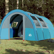 vidaXL Šator za kampiranje za 4 osobe plavi 483x340x193 cm taft 185T