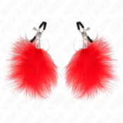 ŠČIPALKE ZA BRADAVIČKE Kink Feather Red