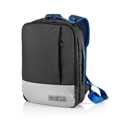 Sparco SPBACKPACK navlaka za prijenosno računalo 39,6 cm (15.6") Naprtnjača Crno, Plavo, Sivo