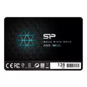 SSD SATA3 128GB 3D NAND SiliconPower A55 550/420Mbs, SP128GBSS3A55S25