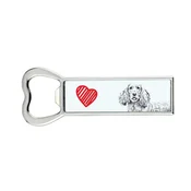 Artdog Angleški koker španjel - odpirač za steklenice s psom, personaliziran odpirač za hladilnik, unikatno darilo Art-Dog za moškega
