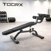 Toorx WBX 3200 Kosa klupa za trbušnjake | Profesionalna stabilnost za čeličnu jezgru
