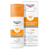Eucerin Sun Photoaging Control CC obarvana krema Light - ZF50+, 50 ml
