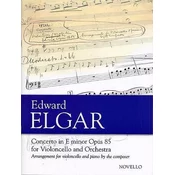 ELGAR:CONCERTO IN E MINOR OP.85 FOR CELLO AND PIANO