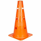 Vario stožec z luknjami oranžna 38 cm pakiranje 1 kos