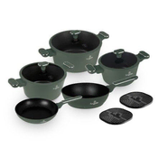 Berlingerhaus Set posod BH-8207 10 ks Matte green Collection