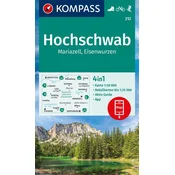 Hochschwab. Mariazell, Eisenwurzen. Turistična karta 212. Izd. 2023.