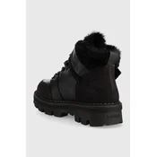 Pinko Pohodni čevlji Ortica Tronchetto AI 22-23 BLKS1 1H2131 A07H Črna