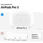 Zaštitna futrola za Airpods 3 Pro roze crvena