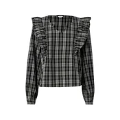 JDY Bluza JDYDOLLY  ecru / črna / bela