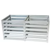 Timbela Kovinski vrtni kompostnik - Kompostnik 182 x 91 x H85 cm/1408L - Timbela M800+M800A, (21922366)