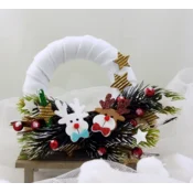 Dekorativne bleščeče sponke zelene barve, 4,8 cm, 8 kosov.