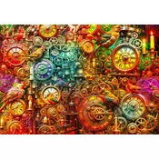 Grafika - Puzzle Skrivnostna ptičja ura - 1 000 kosov
