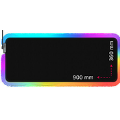 Lorgar Steller 919, gaming mouse pad, High-speed surface, RGB backlight 900mm x 360mm x 3mm ( LRG-GMP919 )