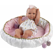 Llorens 73806 NEW BORN punčka - realistična otroška punčka s polnim ohišjem iz vinila - 40 cm