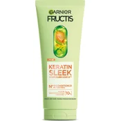 Garnier Fructis Keratin Sleek balzam za suhe in kodraste lase 200 ml