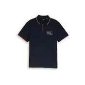 TOM TAILOR Majica  temno modra / rdeča / bela