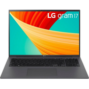 LG gram 17 (2023) grey, Core i7-1360P, 32GB RAM, 2TB SSD, DE