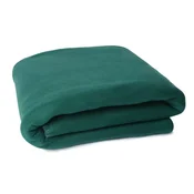 shumee Flis odeja lukka 150x200 barva temno zelena