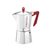 Pedrini Kaffettiera Briljantno rdeča (različne velikosti) Objem v? porcích: 6 porcí