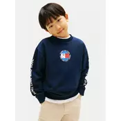 Tommy Hilfiger Jopa Smiley Flag KB0KB10258 Mornarsko modra Regular Fit