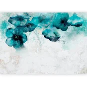 artgeist Fototapeta Blue Poppies, 300x210cm