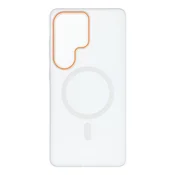 OEM Transparentno etui za Samsung S26 ULTRA Go Orange, združljivo z MagSafe