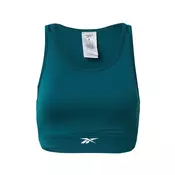 Reebok Športni nederček TULIP CORE temno zelena/bela