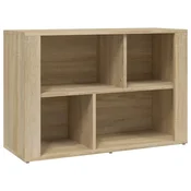 Vidaxl Komoda sonoma hrast 80x30x54 cm inženirski les