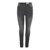 Noisy may Kavbojke NMCALLIE siv denim