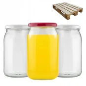 shumee Steklen kozarec 900 ml 432x54 tesnil, pol palete, kozarci za konzerve