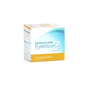 Bausch & Lomb PureVision 2 za astigmatizem (6 leč) Dioptrija: -1.25, Ukrivljenost: 8.9, Premer: 14.5