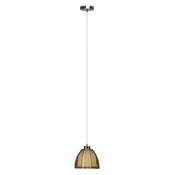 Brilliant Viseča svetilka LED E27 EEK: neodvisno od sijalke (A++ - E) 60 W Brilliant Relax 61170/53 Bronasta, Krom