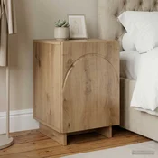 vidaXL Nočna omarica Artisan hrast 33,5 x 34,5 x 50 cm Inženirski les