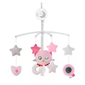 Muzicka vrteška Dreamy Pink - Vrteška za krevetac sa plišanim igrackama