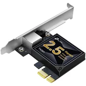 TP-Link TX201 2.5 Gigabit PCI Express Network Adapter, PCIe 2.1 ×1, Support 2.5/1 Gbps and 100 Mbps Network Standards, Low-Profile and Full-Height Brackets, Fully compatible with Windows 11/10/, Windows Servers 2022/2019/2016/2012 R2/2012/2008 R2