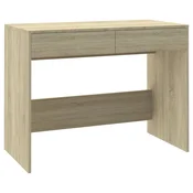 Vidaxl Pisalna miza 101x50x76 cm iverna plošča
