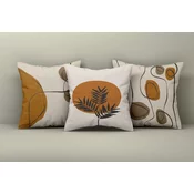 Aberto Design Set dekorativnih jastucnica Asr_plw25-46, 43x43 cm, 3 komada, Šarena