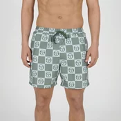 Sergio Tacchini Muški šorts Checkerd M, Zeleni
