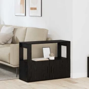 Kreveta Crni hrast 80 x 30 x 60 cm Konstruirano drvo