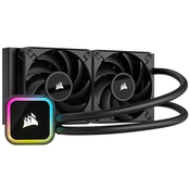 CORSAIR Kuler za PC iCUE H100i ELITE RGB 240mm crni