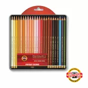KOOH-I-NOOR Drvene bojice/ umetnicke/ Portrait Polycolor/ set 1/24 3824
