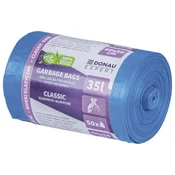 Vrečke DONAU EXPERT, CLASSIC LDPE, 35 l, 50 kosov, modre