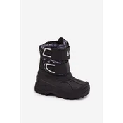 Children Snow Boots Lee Cooper LCJ 25 10 3781 Black Botki Dziecięce
