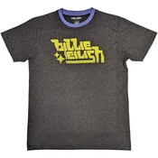Billie Eilish Neon Green Logo Charcoal Grey L Majica