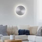 Paul Neuhaus LED stenska svetilka z baterijo Puntua O 25 cm aluminij - Dnevna soba/jedilnica - Sodobni - Kovina