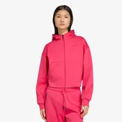 Mikina adidas Z.N.E. Cropped Full Zip Power Pink S