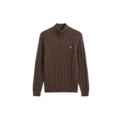 GANT Pulover pikčasto rjava