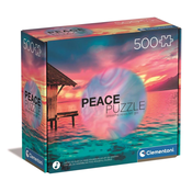 Clementoni - Puzzle Peace Collection Living The Present - 500 dijelova