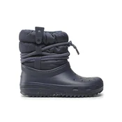 Crocs Škornji za sneg Classic Neo Puff Luxe Boot 207312 Mornarsko modra